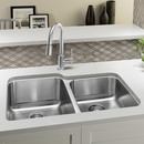 BLANCO Stainless Steel 32-3/8 x 20-1/2 in. No Hole Double Bowl Undermount Kitchen Sink 