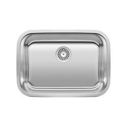 25 in. Undermount Stainless Steel Single Bowl Kitchen Sink