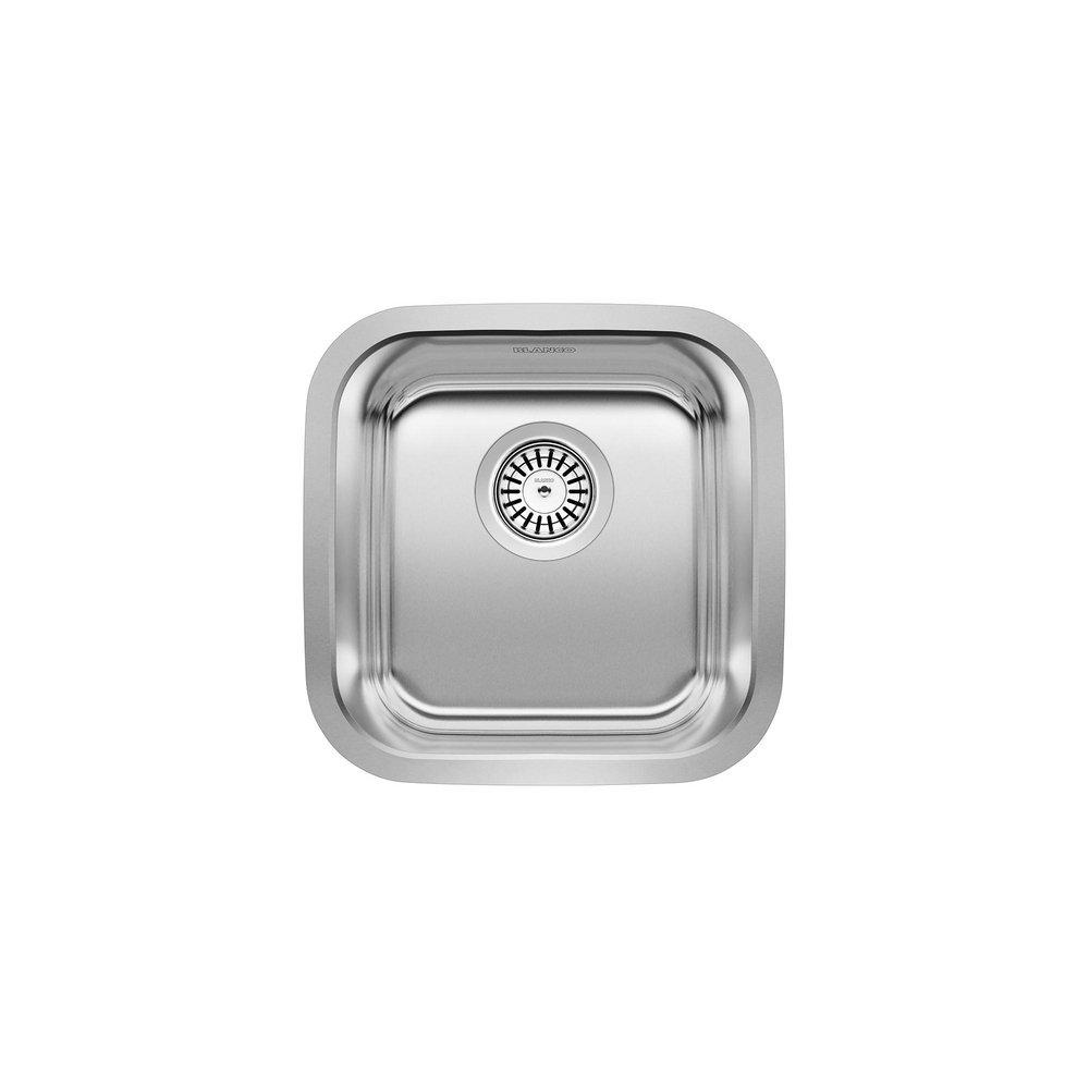 BLANCO Stainless Steel 15 x 15 in. Undermount Stainless Steel Bar Sink 
