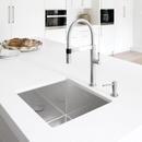 BLANCO Polished Satin 19 x 18 in. No Hole Stainless Steel Single Bowl Undermount Kitchen Sink 