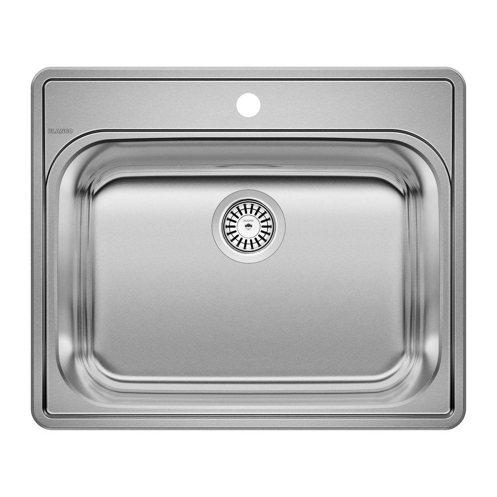 BLANCO Stainless Steel 25 x 22 in. Drop-in Laundry Sink 