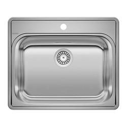 25 x 17 in. Drop-in Laundry Sink in Stainless Steel