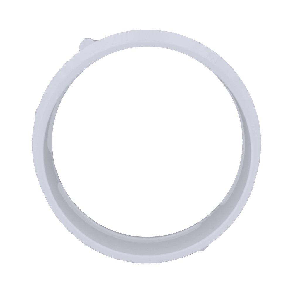 White PVC DWV x Sewer & Drain Coupling 