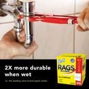 Scott® White 13 in. Rag in White 