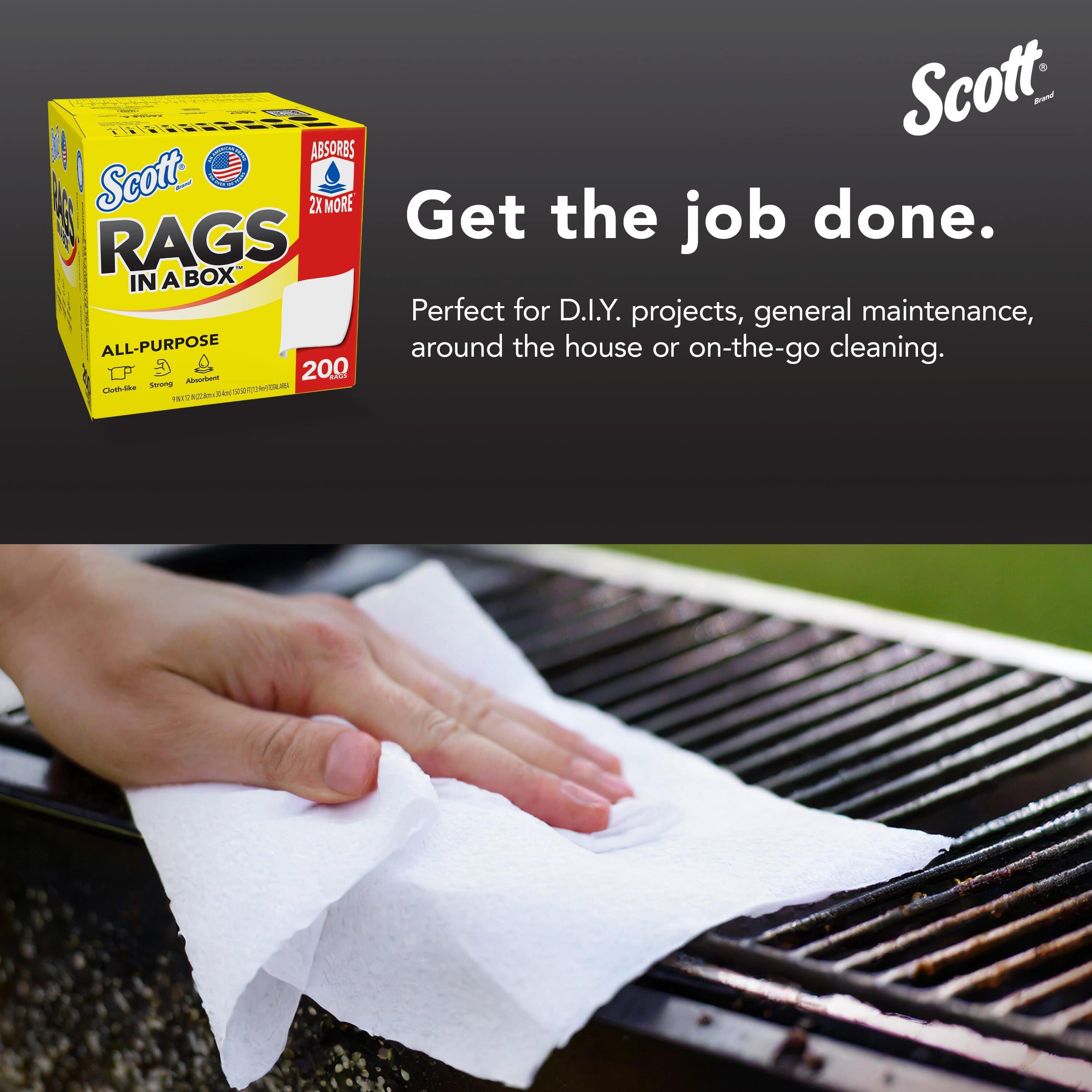 Kimberly-Clark Professional&trade; White 13 in. Rag in White 