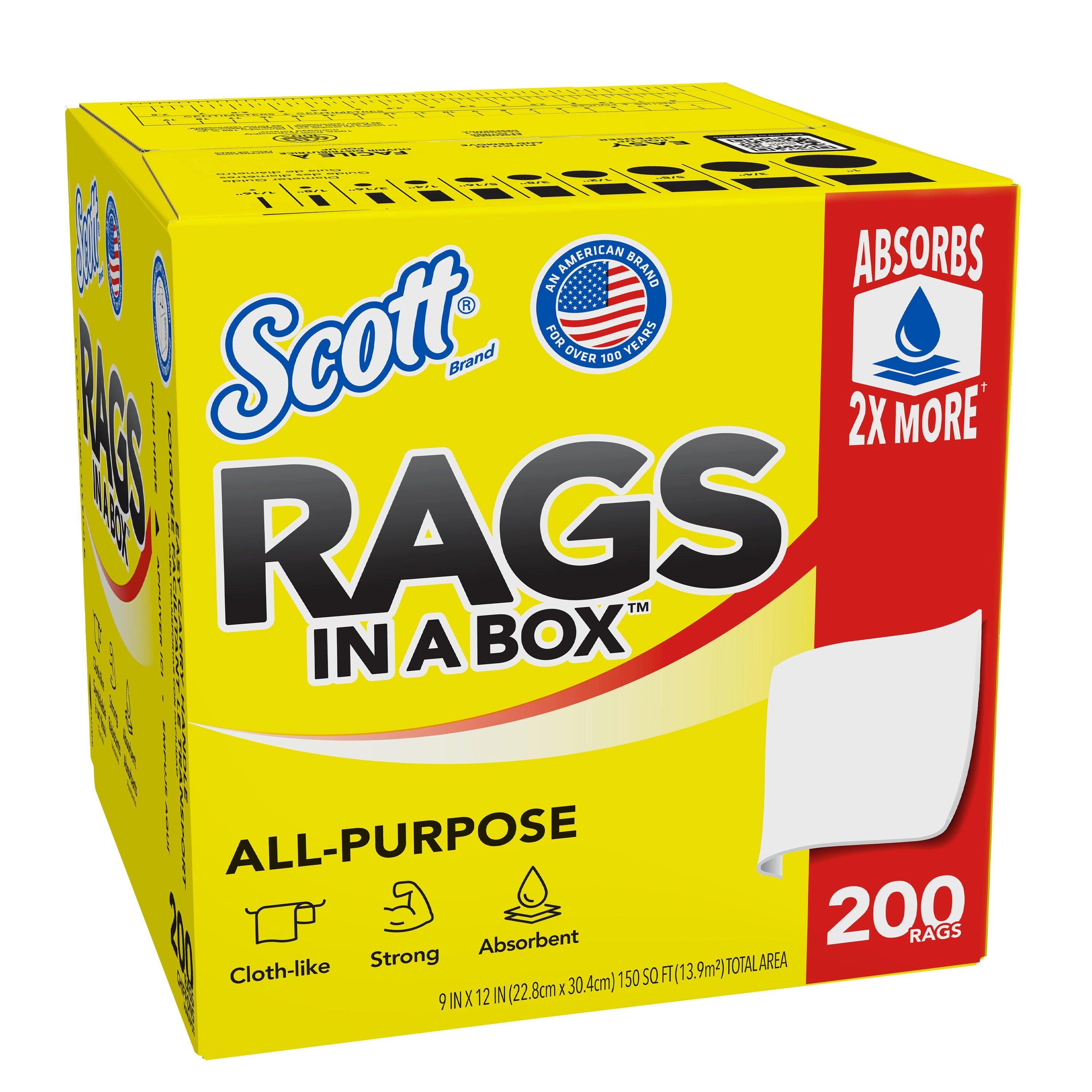 Kimberly-Clark Professional&trade; White 13 in. Rag in White 