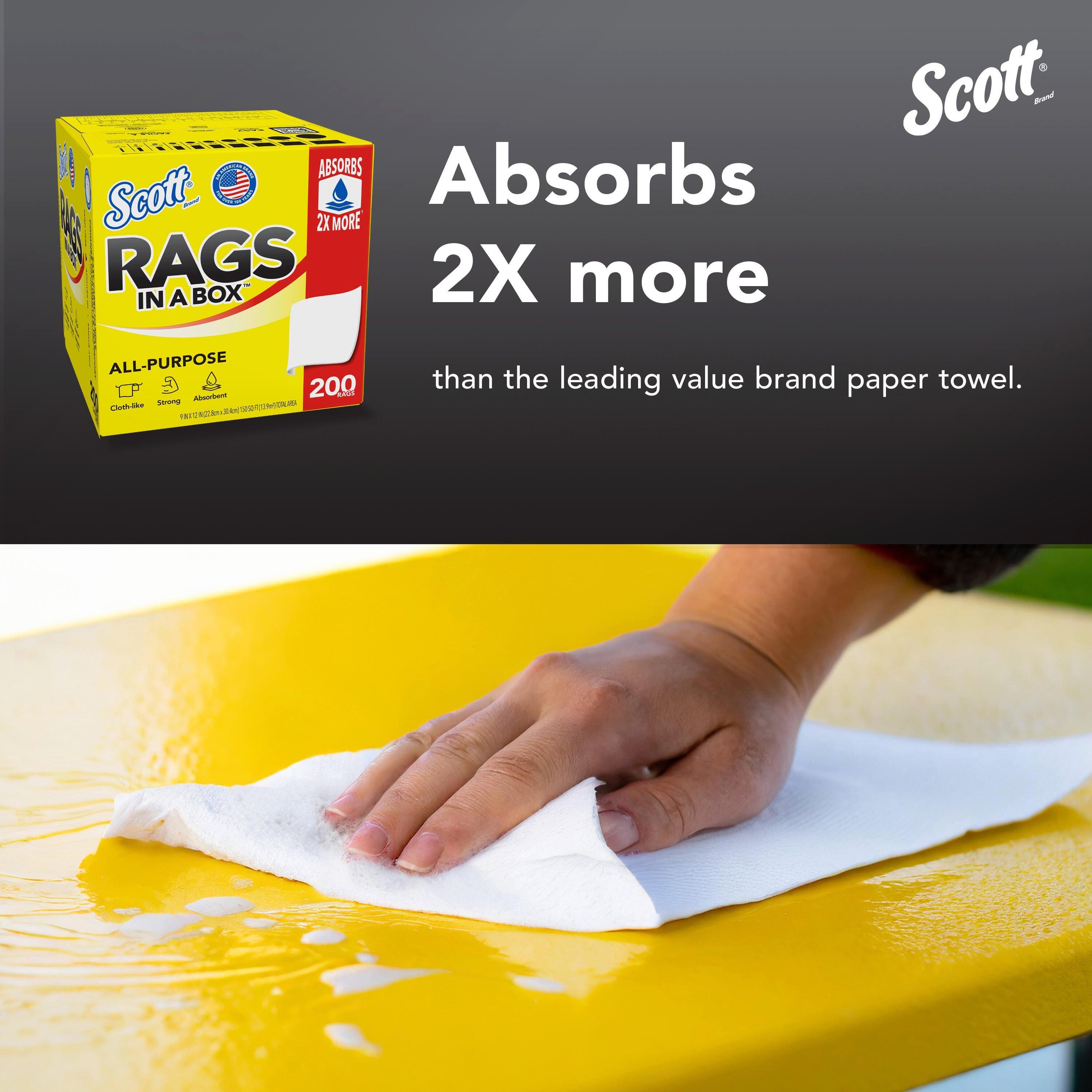 Kimberly-Clark Professional&trade; White 13 in. Rag in White 