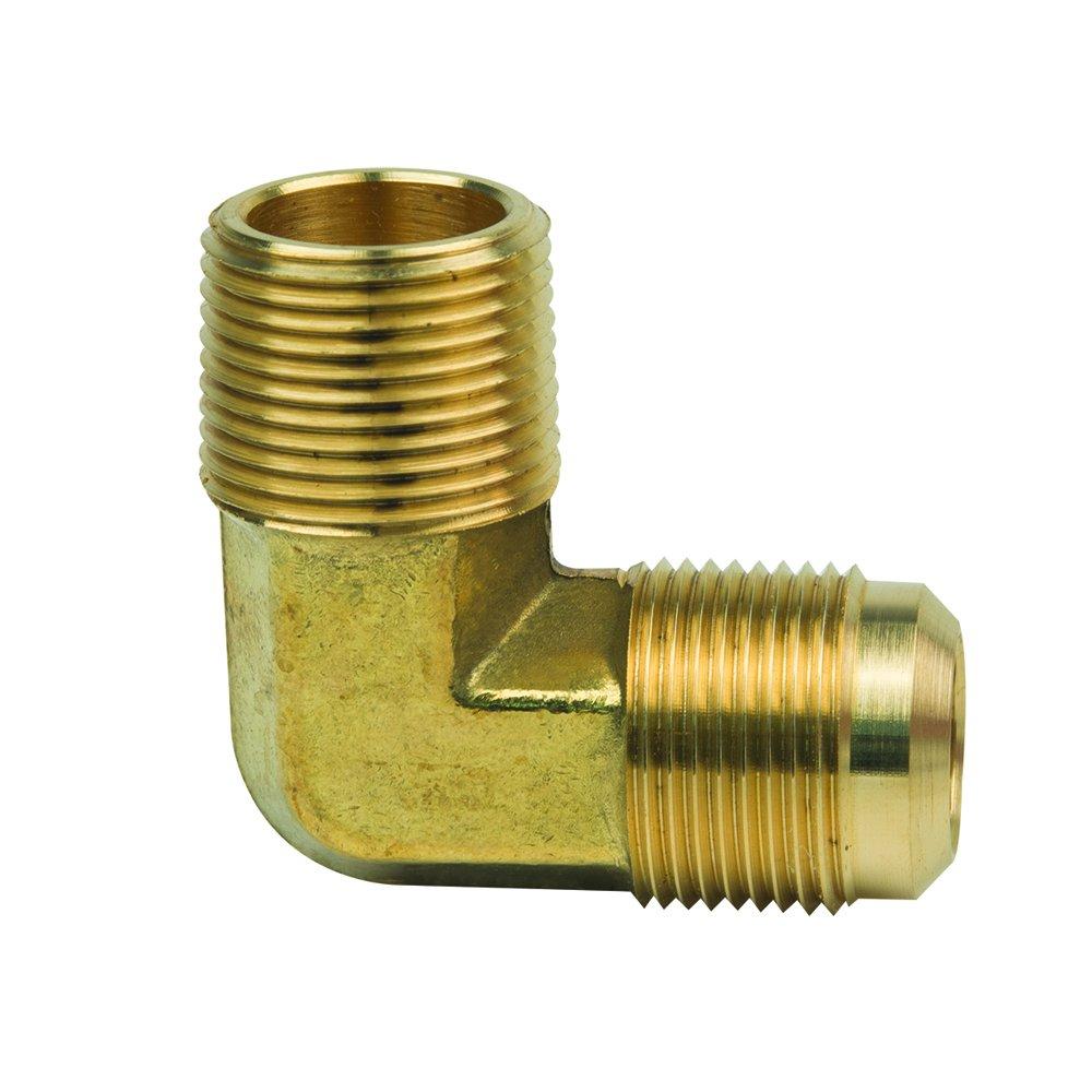BrassCraft OD Flare x MIP Brass Flare Elbow 