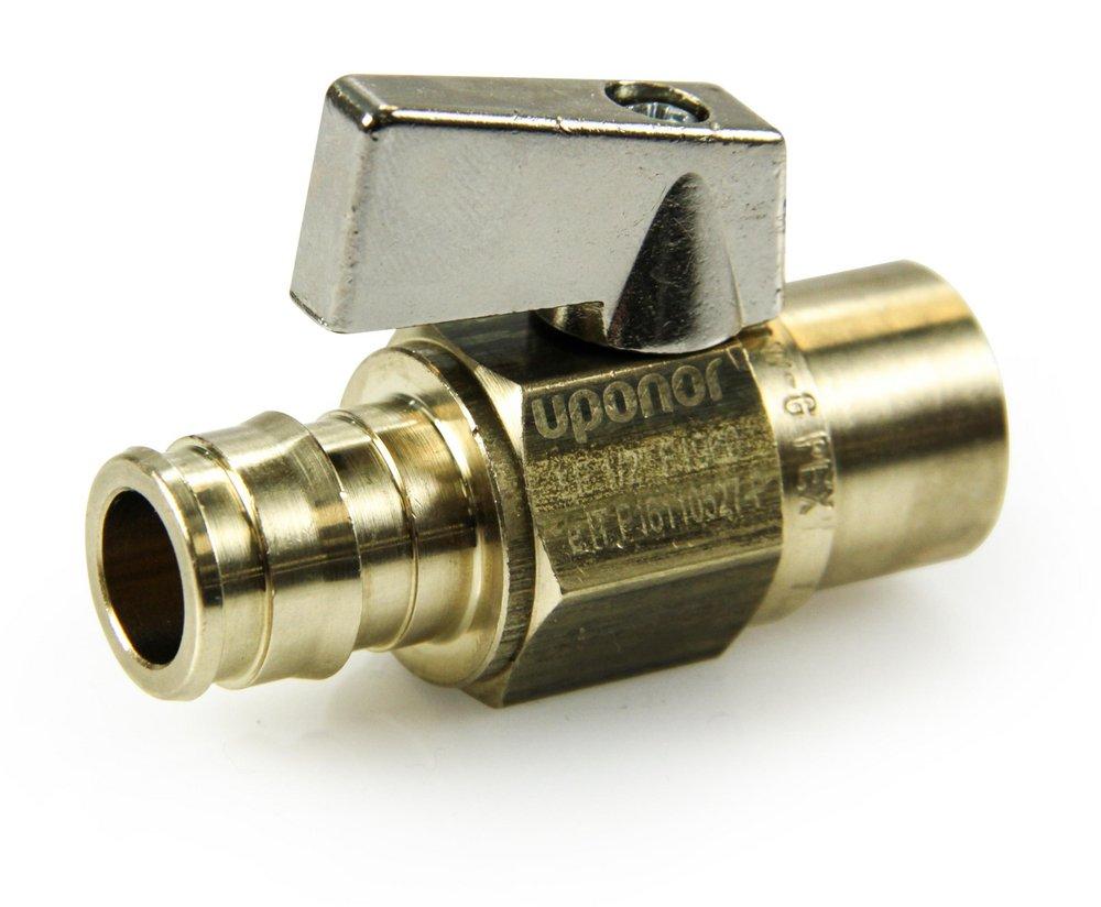 Uponor Brass Full Port F1960 x Sweat 250# Ball Valve 