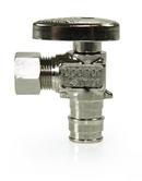 Uponor Chrome Plated F1960 x Compression Oval Handle Angle Supply Stop Valve in Chrome Plated 