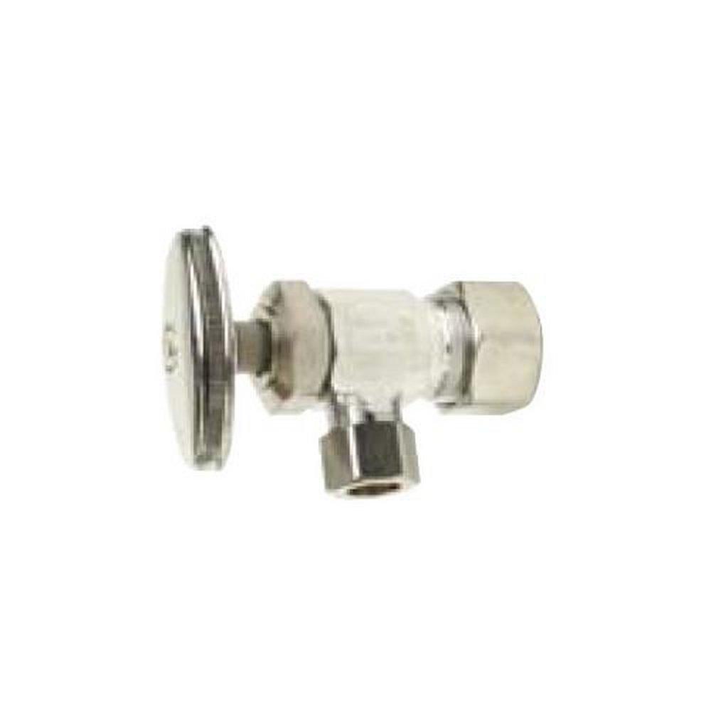 Uponor PEX x Compression Oval Straight Supply Stop Valve 