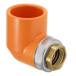 1 x 1/2 in. Socket Weld x FIPT Schedule 40 and 80 Brass and CPVC 90 Degree Elbow