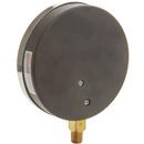 H.O. Trerice Black 4-1/2 x 1/4 in. Brass Pressure Gauge 