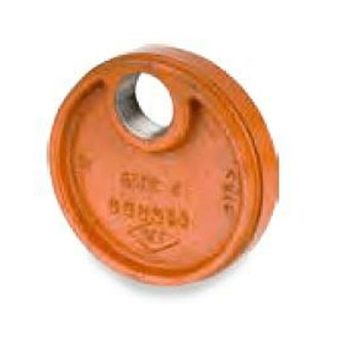 Smith-Cooper Grooved Painted Ductile Iron Drain Cap 