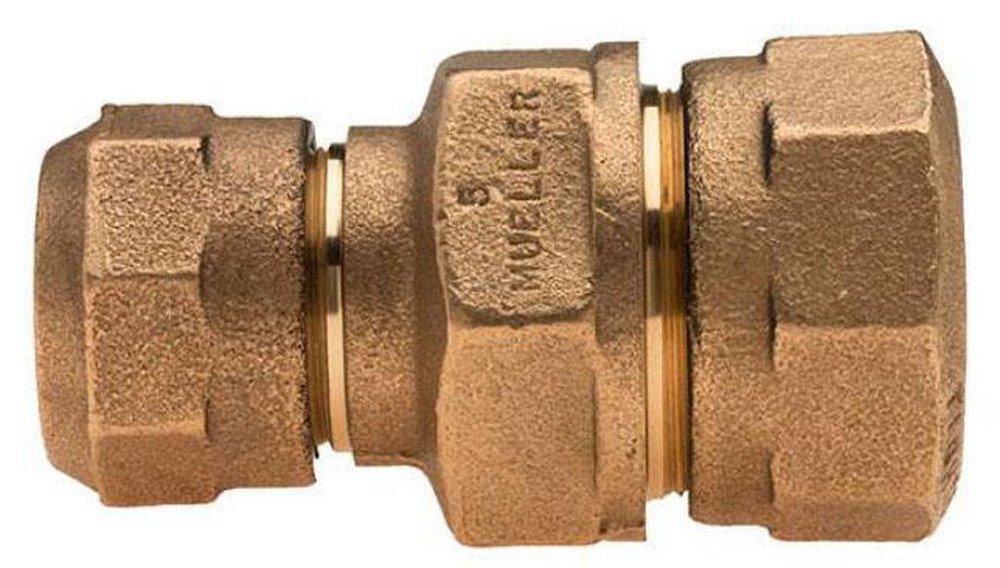 Mueller Company Compression Cast Brass Alloy Reducing Union 