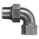 Mueller Company Copper Flare x FIP Quarter Bend Water Service Brass Coupling 