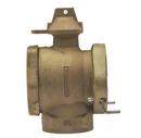 2 in. FIPS x Meter Flanged Cast Brass Alloy Angle Meter Valve