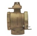 Mueller Company FIPS x Meter Flanged Cast Brass Alloy Angle Meter Valve 