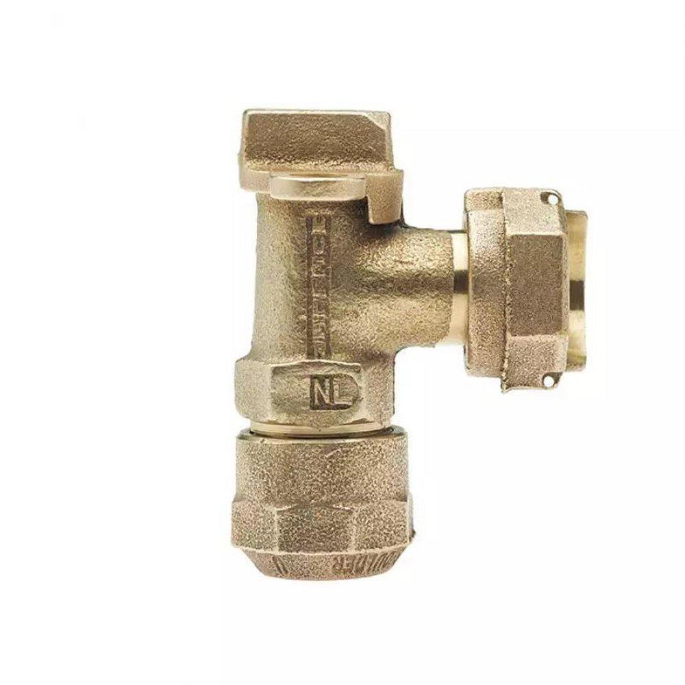 Mueller Company CTS x Meter Brass Ball Angle Valve 
