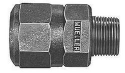 3/4 in. Compression x MIPT Cast Brass Alloy Coupling