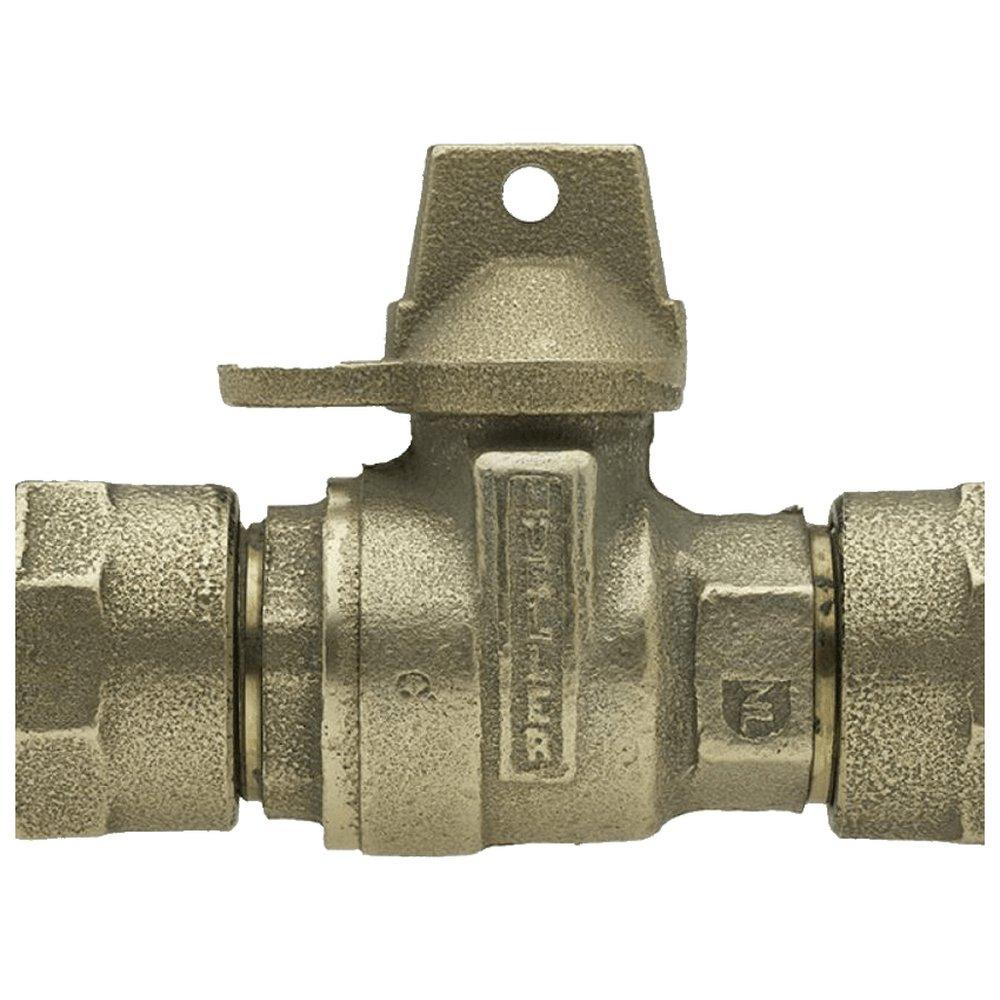 Mueller Company Compression Ball Valve with Lock Wing 