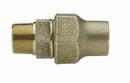 1 in. Flared x MIP Brass Coupling