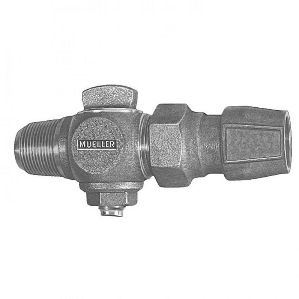 Mueller Company 1 in. CC x CTS Compression Brass Corporation Stop 