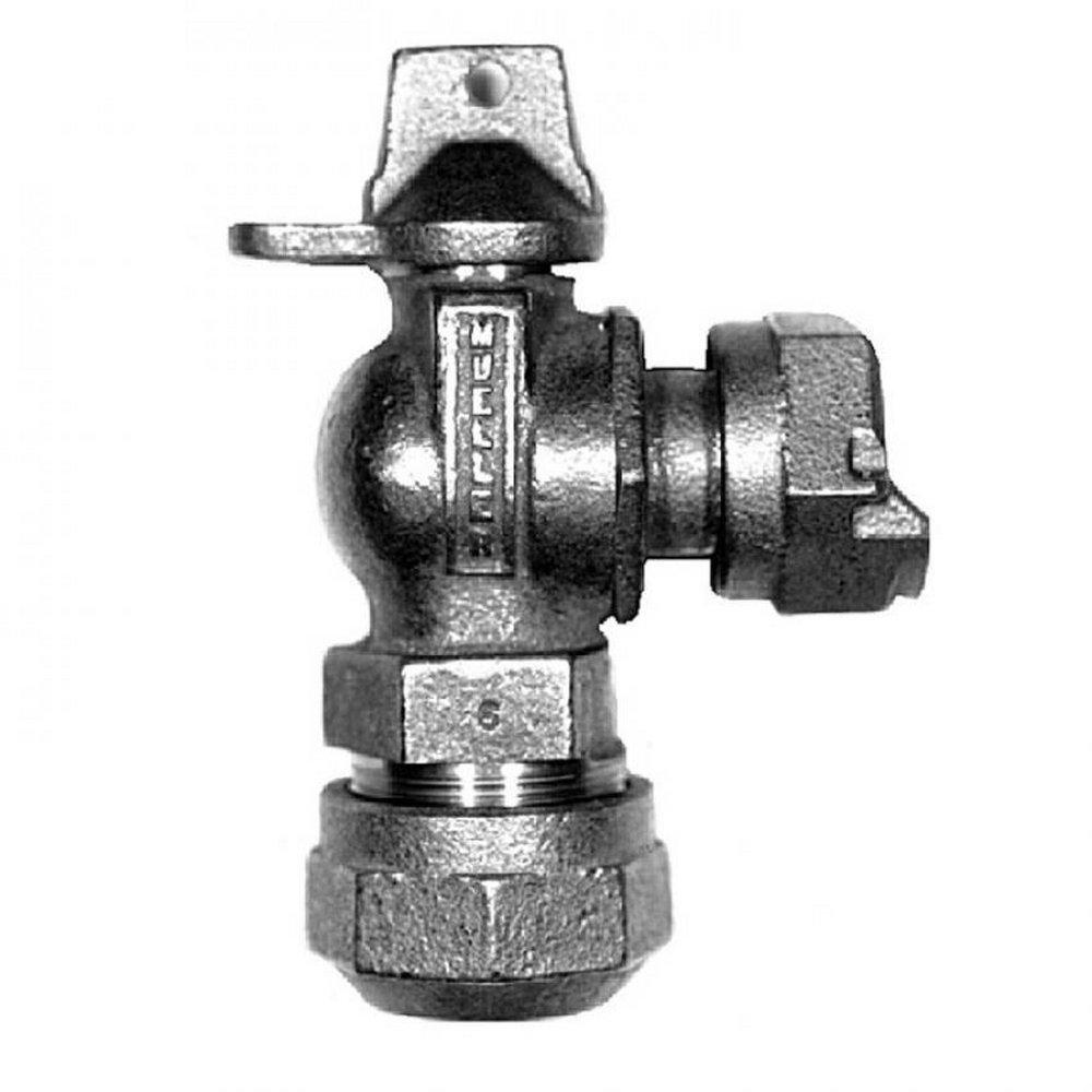 Mueller Company IPS Compression Angle Ball Valve 