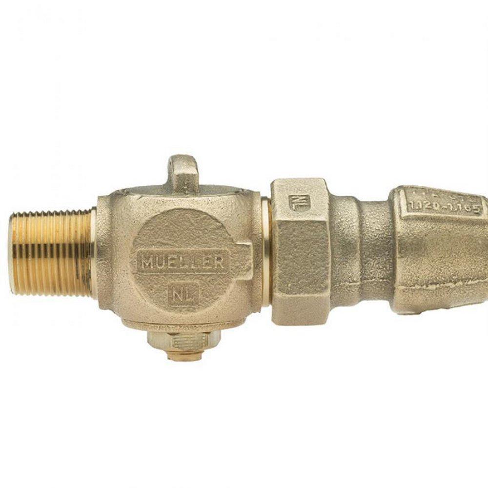 Mueller Company 1 in. IPT x CTS Brass Corporation Stop 