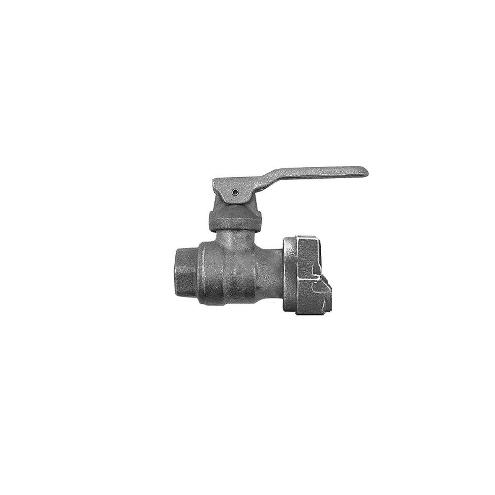James Jones Company FIP x MC Curb Stop Ball Valve 
