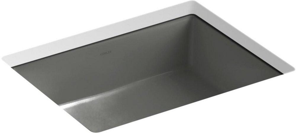 KOHLER Thunder&trade; Grey Undermount Basin 