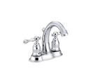 KOHLER Polished Chrome Two Handle Centerset Bathroom Sink Faucet 