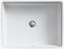 KOHLER White 19-13/16 in. Undermount Rectangular Vitreous China Bathroom Sink 