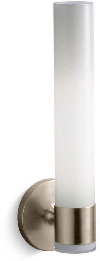 KOHLER Vibrant&reg; Brushed Bronze 24W 1-Light Compact Fluorescent 4-Pin Vanity Fixture 