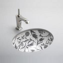 19-1/4 in. Wall Mount Oval Vitreous China Bathroom Sink in White