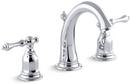 KOHLER Polished Chrome Two Handle Bathroom Sink Faucet 