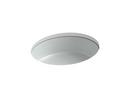 KOHLER Ice&trade; Grey Undermount Basin 