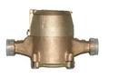 5/8 x 3/4 in. Brass Bottom Water Meter with Brass Top