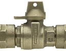 Mueller Company Compression Ball Valve with Lock Wing 