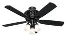 13W 5-Blade Ceiling Fan with 52 in. Blade Span and CFL Bulb in Old World