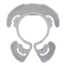 HoldRite&trade; Grey Plastic Metal Studding Insulating Clamp 