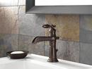 Delta Faucet Venetian Bronze Single Handle Centerset Bathroom Sink Faucet 