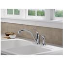 Delta Faucet White Single Handle Kitchen Faucet 