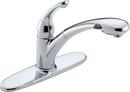 Delta Faucet Chrome Single Handle Pull Out Kitchen Faucet 