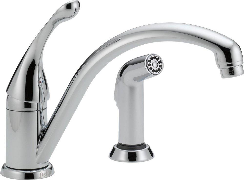 Delta Faucet Chrome Single Handle Kitchen Faucet 