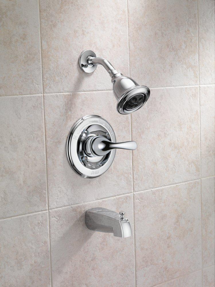 Delta Faucet Chrome Single Handle Single Function Bathtub & Shower Faucet (Trim Only) 