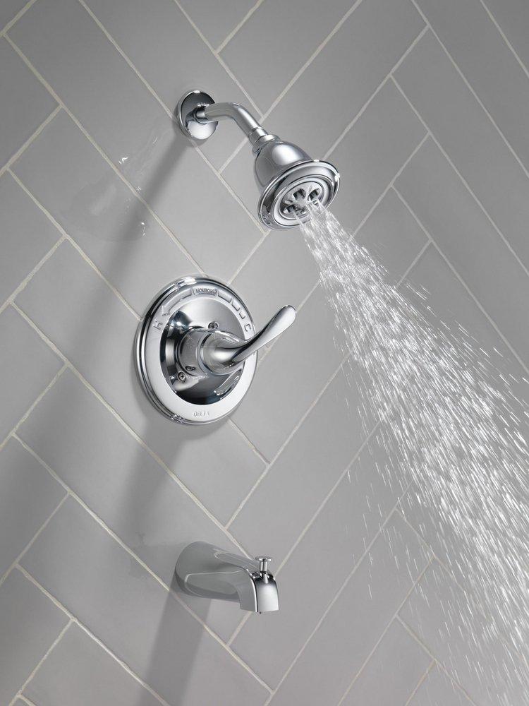 Delta Faucet Chrome Single Handle Single Function Bathtub & Shower Faucet (Trim Only) 