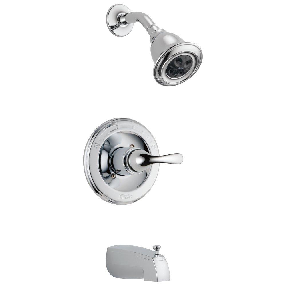 Delta Faucet Chrome Single Handle Single Function Bathtub & Shower Faucet (Trim Only) 