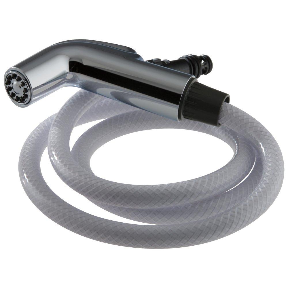 Delta Faucet Chrome Spray Hose and Diverter Assembly for Delta Faucet Company 140-DST Kitchen Faucet 