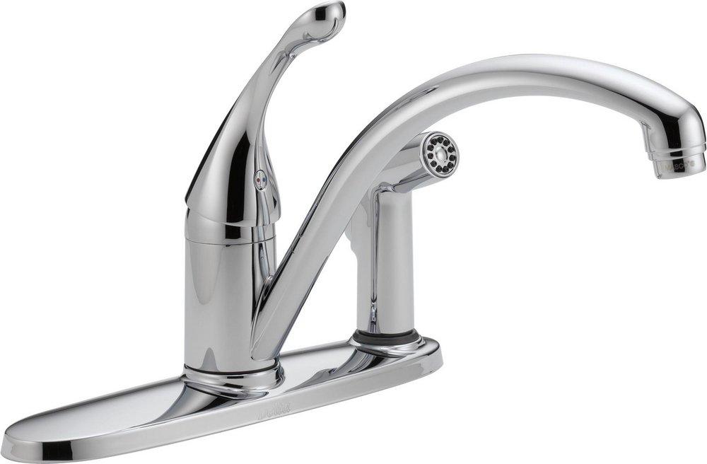 Delta Faucet Chrome Single Handle Kitchen Faucet 